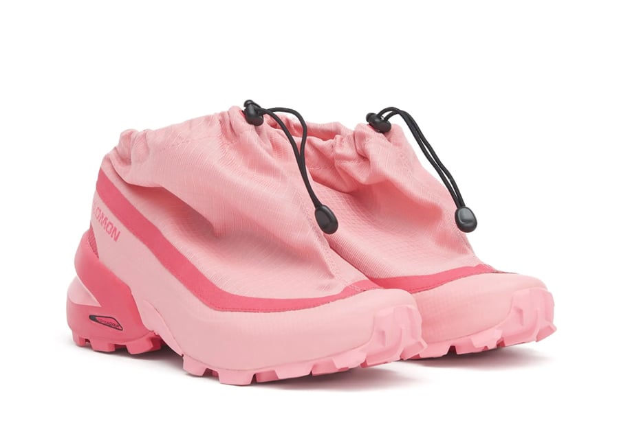 Pink sneakers, €315, MM6 Maison Margiela x Salomon.
