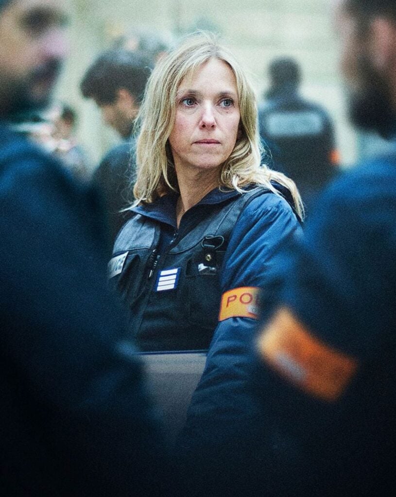 L'actrice Léa Drucker dans Dossier 137 (2025), le nouveau film de Dominik Moll.