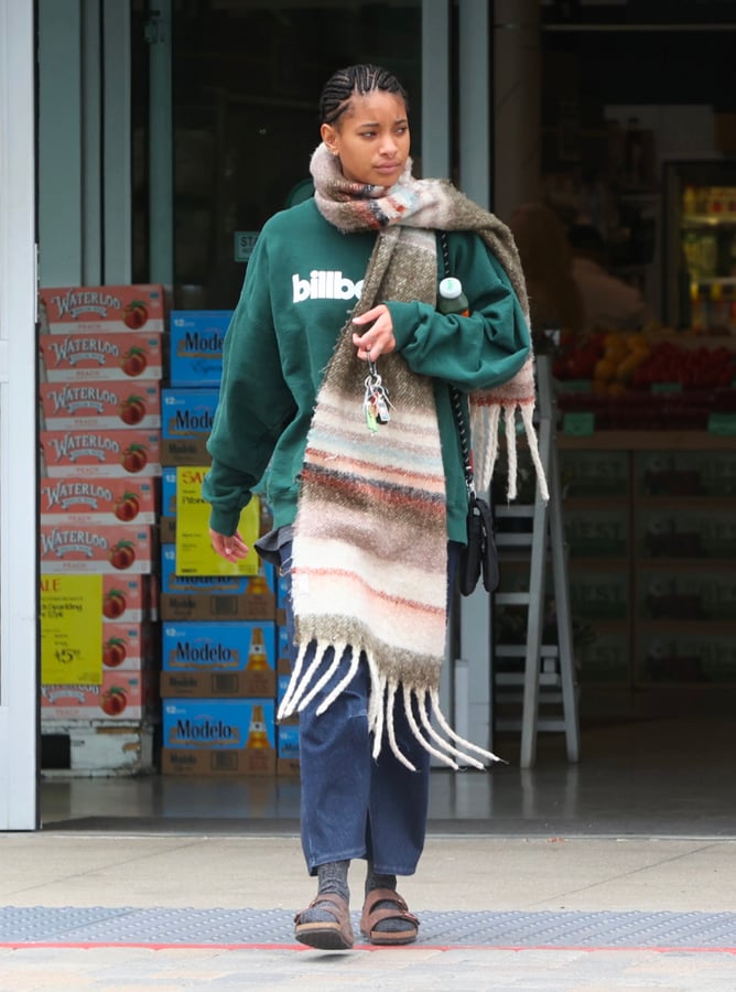 willow smith en birkenstock