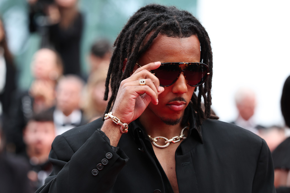 Jules Kounde à la projection du film de Spike Lee avec Asap Rocky à Cannes.