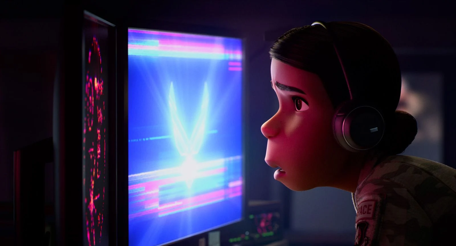 Zita Hanrot prête sa voix à Olga Solis, personnage du film ELIO © Disney / Pixar.
