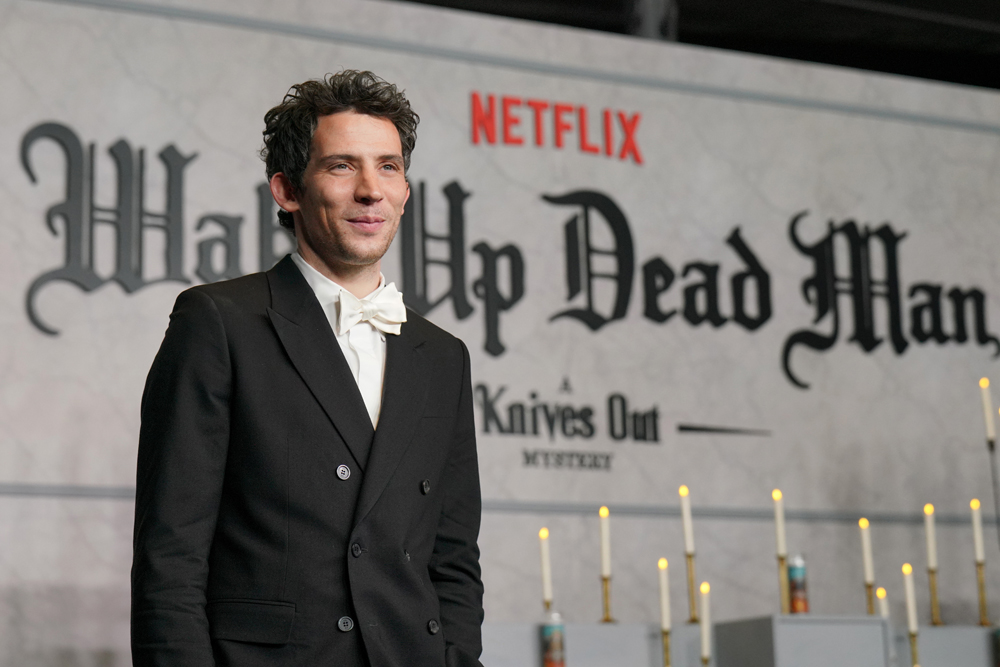 Josh O'Connor à la première du film Wake Up Dead Man : A Knives Out Mystery à Los Angeles, le 17 novembre 2025. © Gonzalo Marroquin/Getty Images pour Netflix.