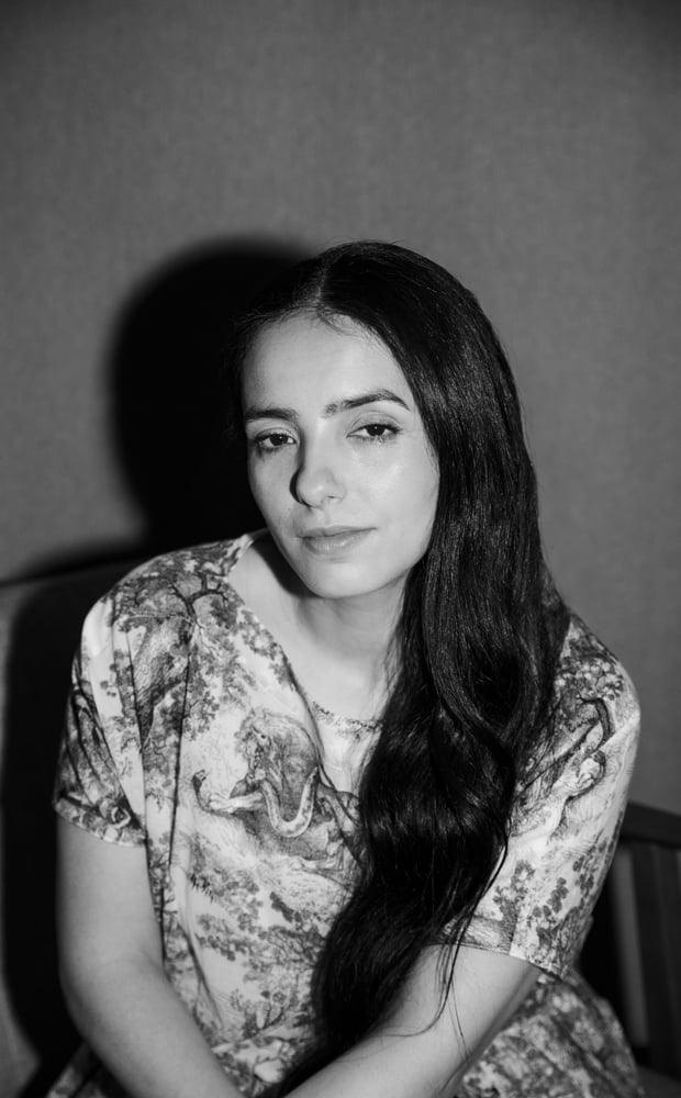 Hafsia Herzi at the 2025 Cannes Film Festival by Nathan Merchadier for Numero.com.