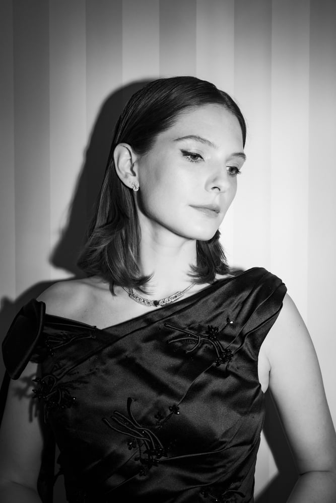 Joésphine Jappy at the 2025 Cannes Film Festival by Nathan Merchadier for Numero.com.