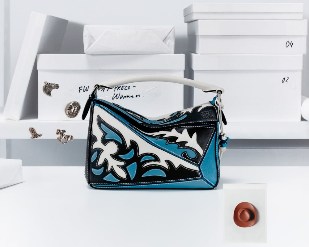 Sac Puzzle 10 Cowboy Re-edition Loewe 