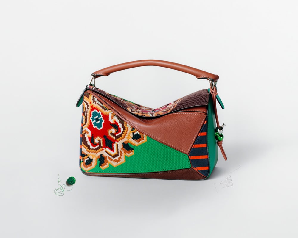 Sac Puzzle 10 Patchwork Re-edition Loewe