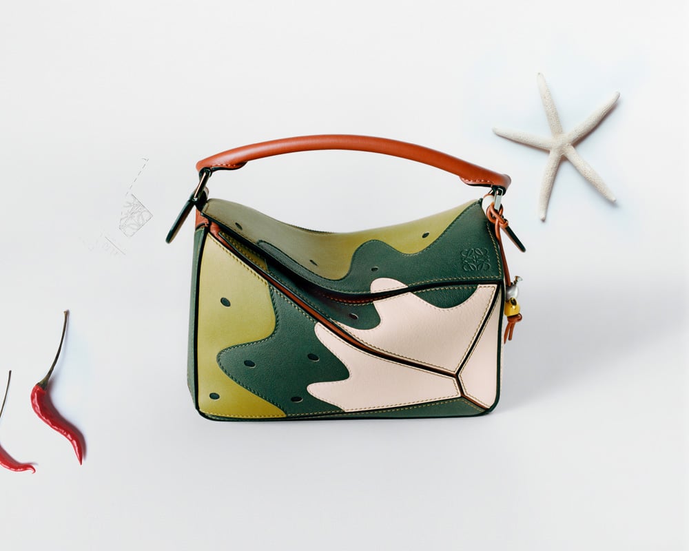 Sac Puzzle 10 Paula’s Ibiza Kiwi Re-edition Loewe
