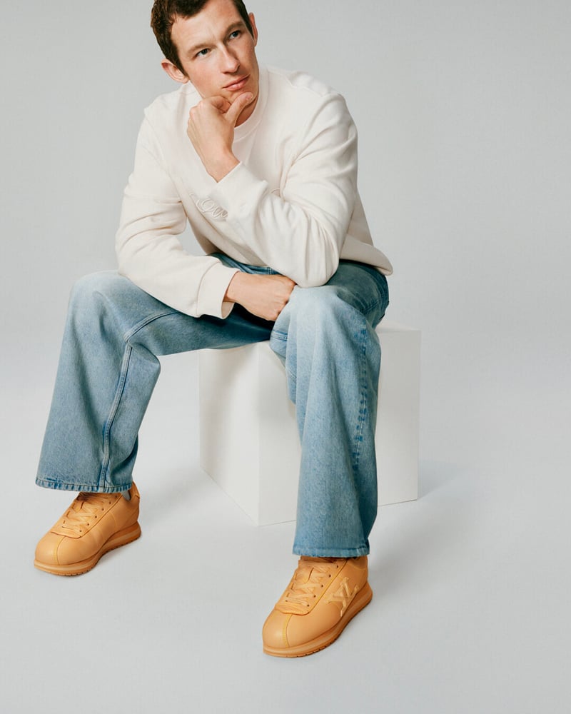 Les sneakers Louis Vuitton Buttersoft © Rosie Marks / Louis Vuitton.