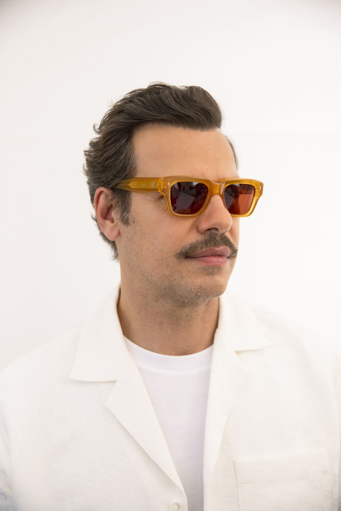 Laurent Lafitte at the 2025 Cannes Film Festival by Nathan Merchadier for Numero.com.