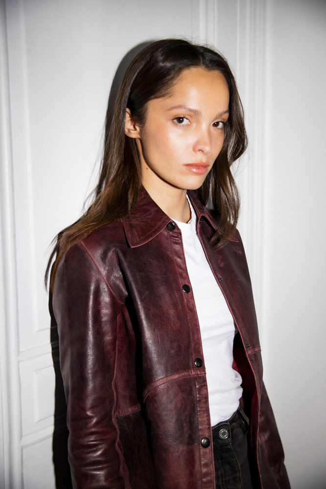 Lola Le Lann à Paris le 16 avril 2025 © Nathan Merchadier pour Numéro.com.