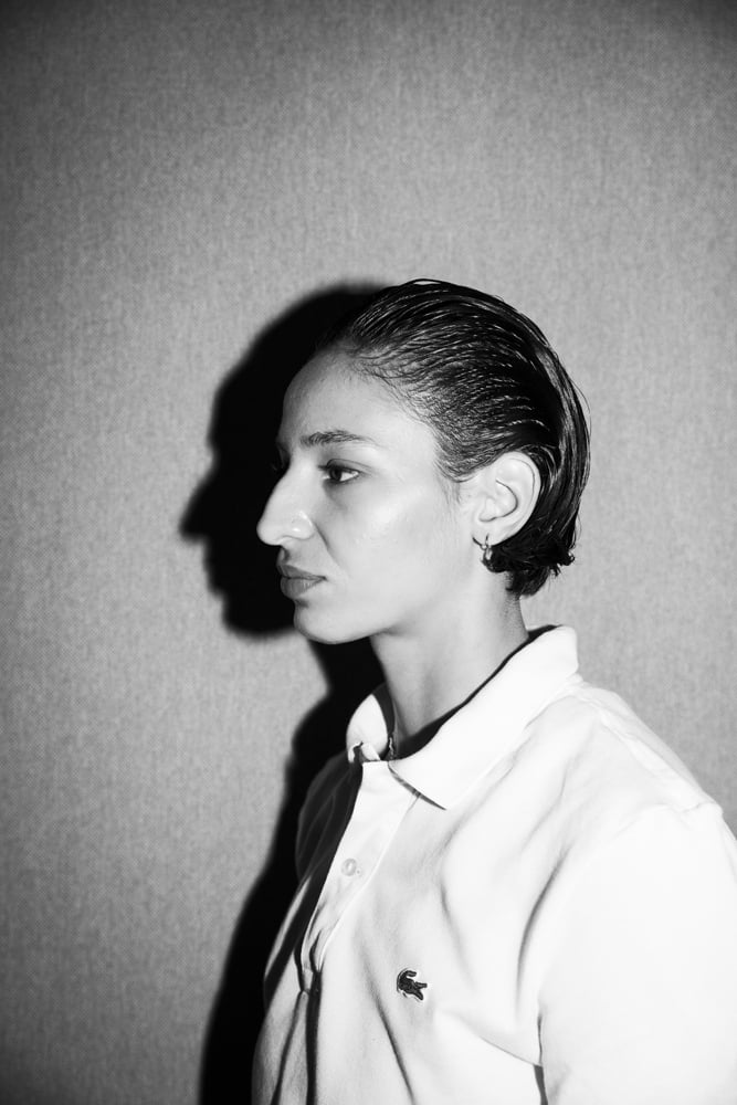 Nadia Melliti at the 2025 Cannes Film Festival by Nathan Merchadier for Numero.com.