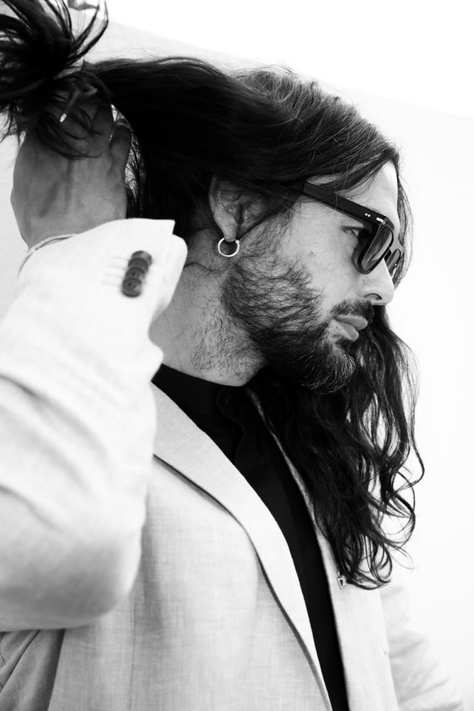 Le réalisateur Olivier Laxe photographié à Cannes 