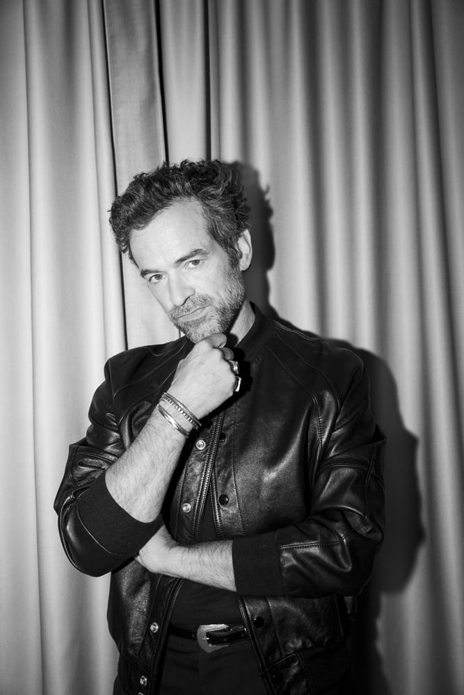 Romain Duris at the 2025 Cannes Film Festival by Nathan Merchadier for Numero.com.