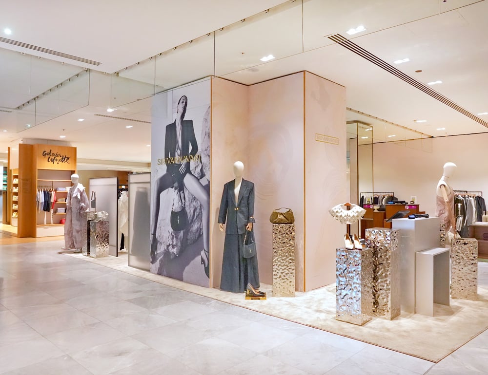 La boutique Sirivannavari aux Galeries Lafayette.