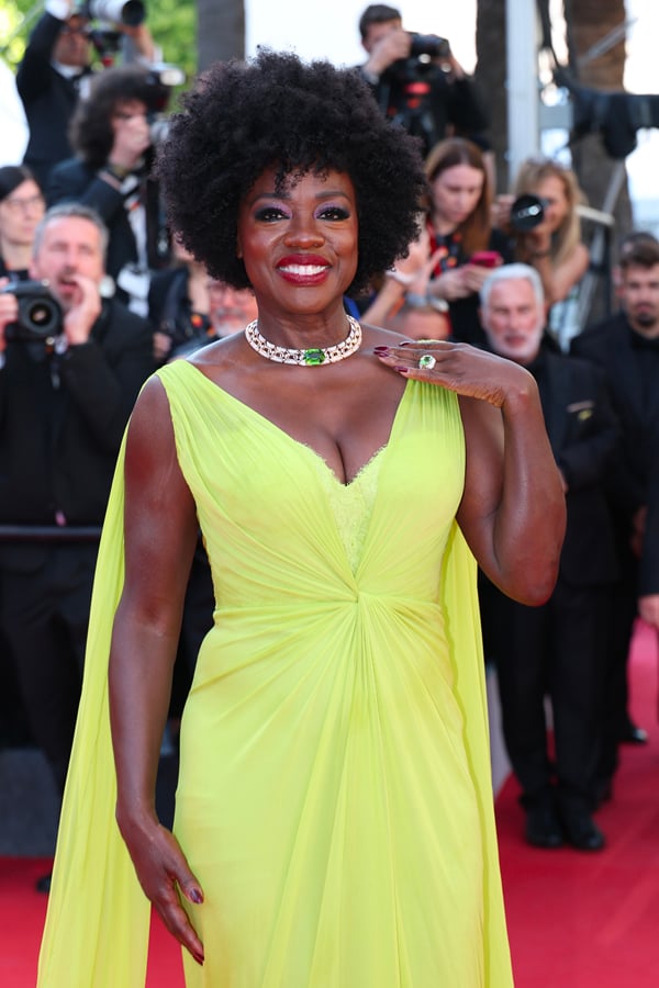 viola davis en collier et bague bulgari au festival de cannes 2025