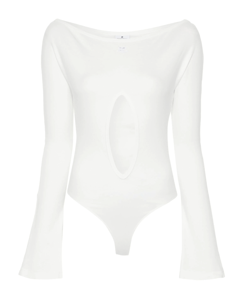 body tendance à découpes printemps-ete 2026 courreges