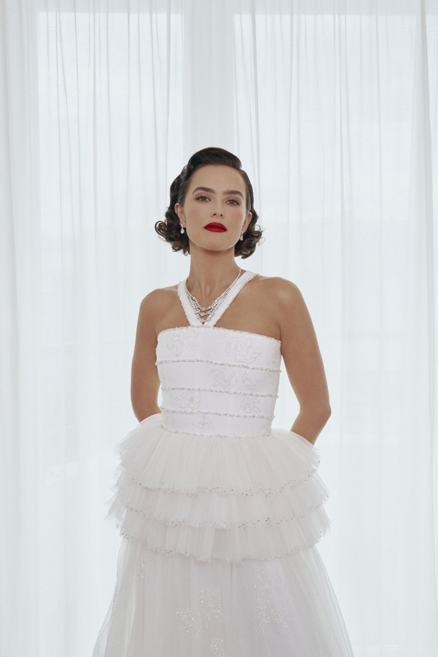 Zoey Deutch wearing Chanel at the 2025 Cannes Film Festival.