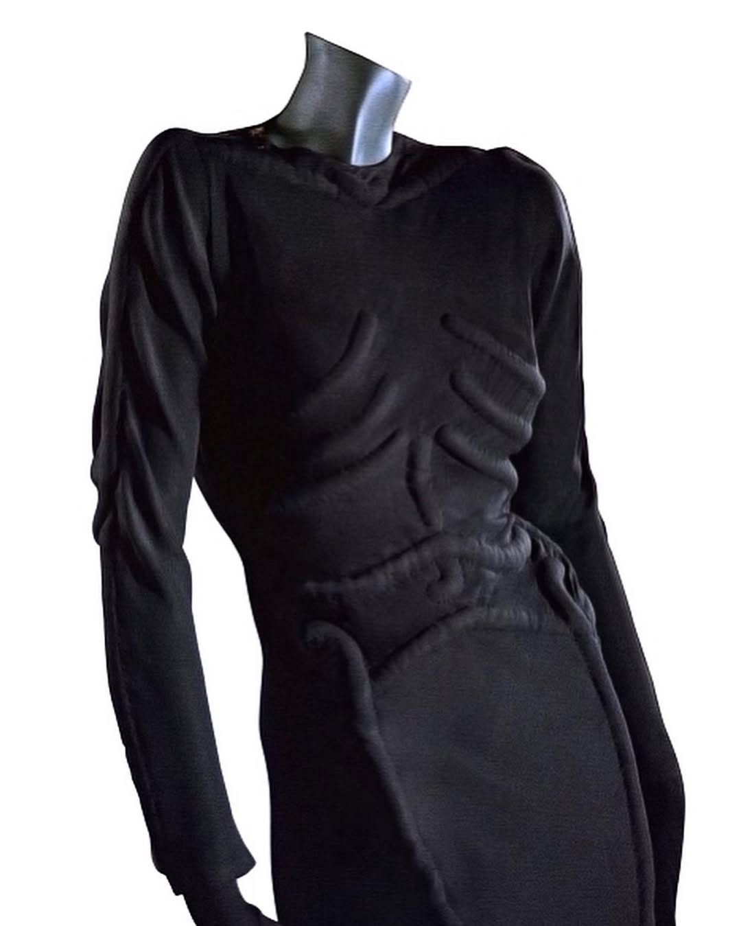 La Skeleton dress de Schiaparelli