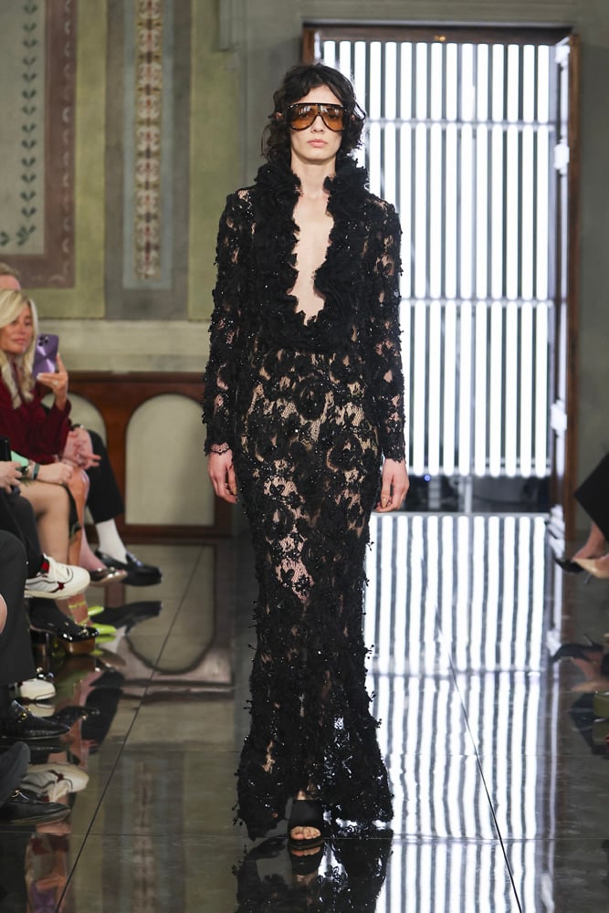 Dernier look du défilé gucci croisière 2026