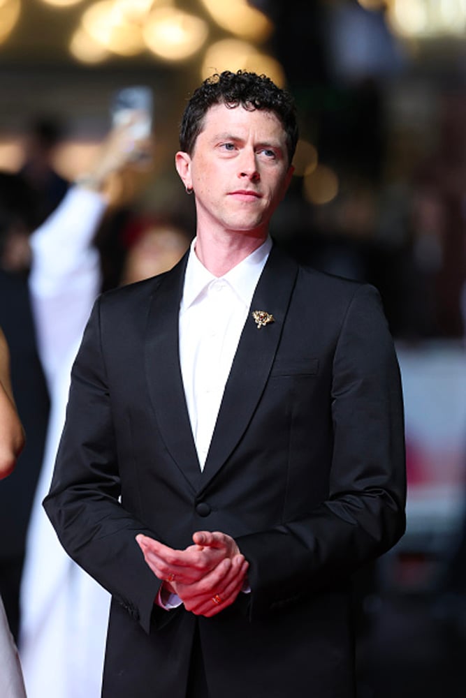 Finnegan Oldfield en Prada et Boucheron pour le film de Julia Ducournau à Cannes 2025.