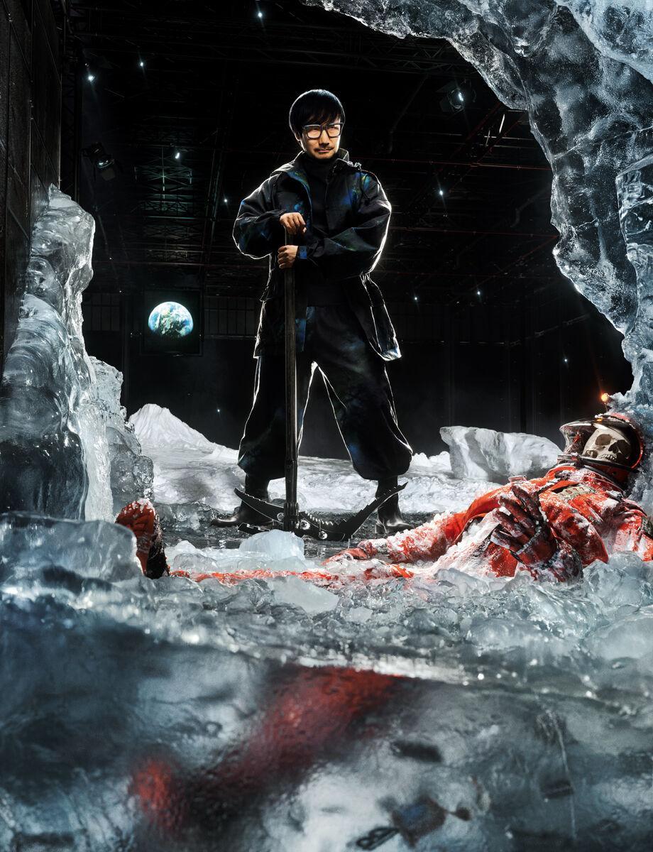 Hideo Kojima photographed by Frederik Heyman fo Numéro art.