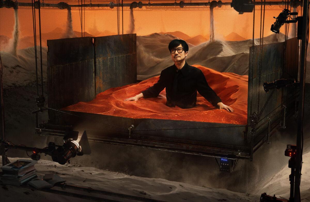 Hideo Kojima photographed by Frederik Heyman fo Numéro art.
