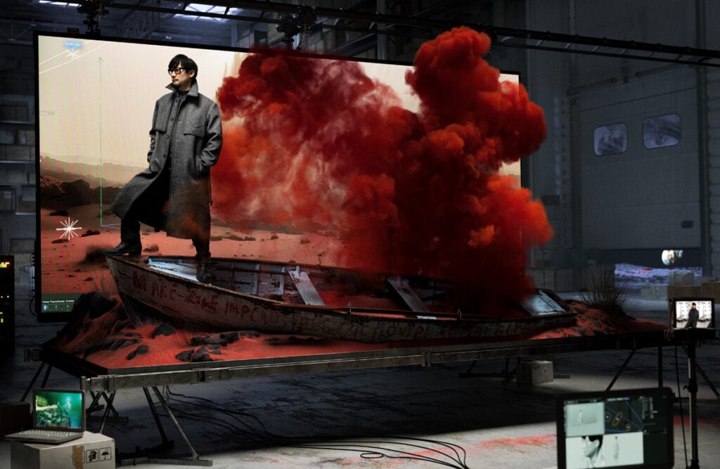 Hideo Kojima photographié par Frederik Heyman pour Numéro art.