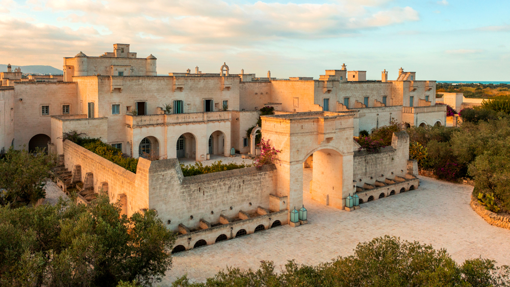L'hôtel Borgo Egnazia dans les Pouilles en Italie