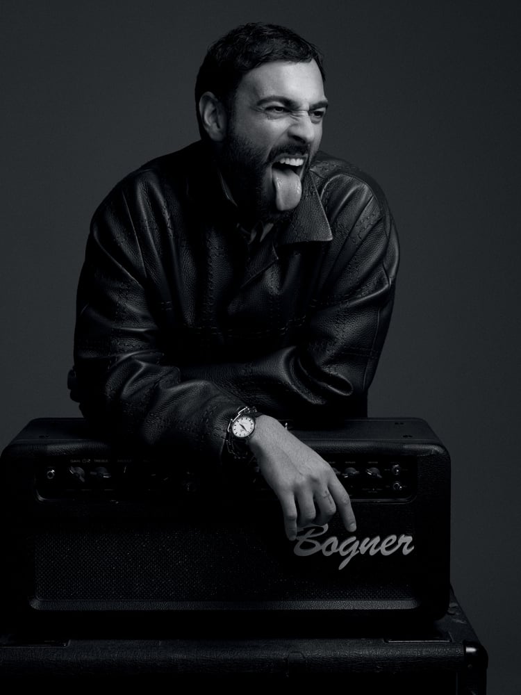 Portrait du chanteur italien Marco Mengoni