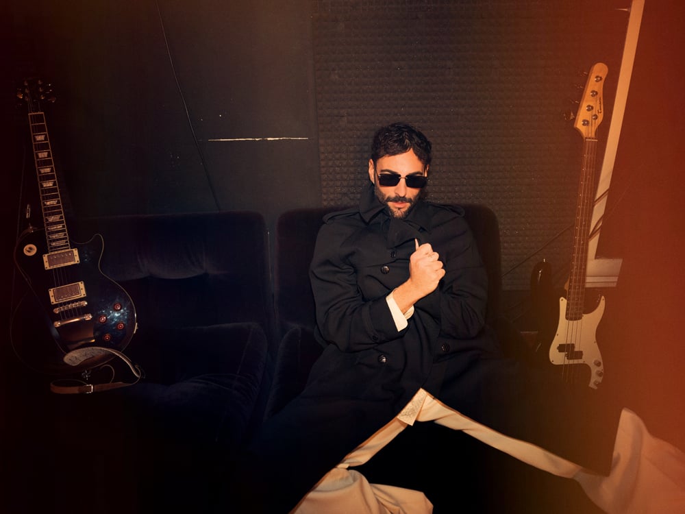 Le chanteur italien Marco Mengoni