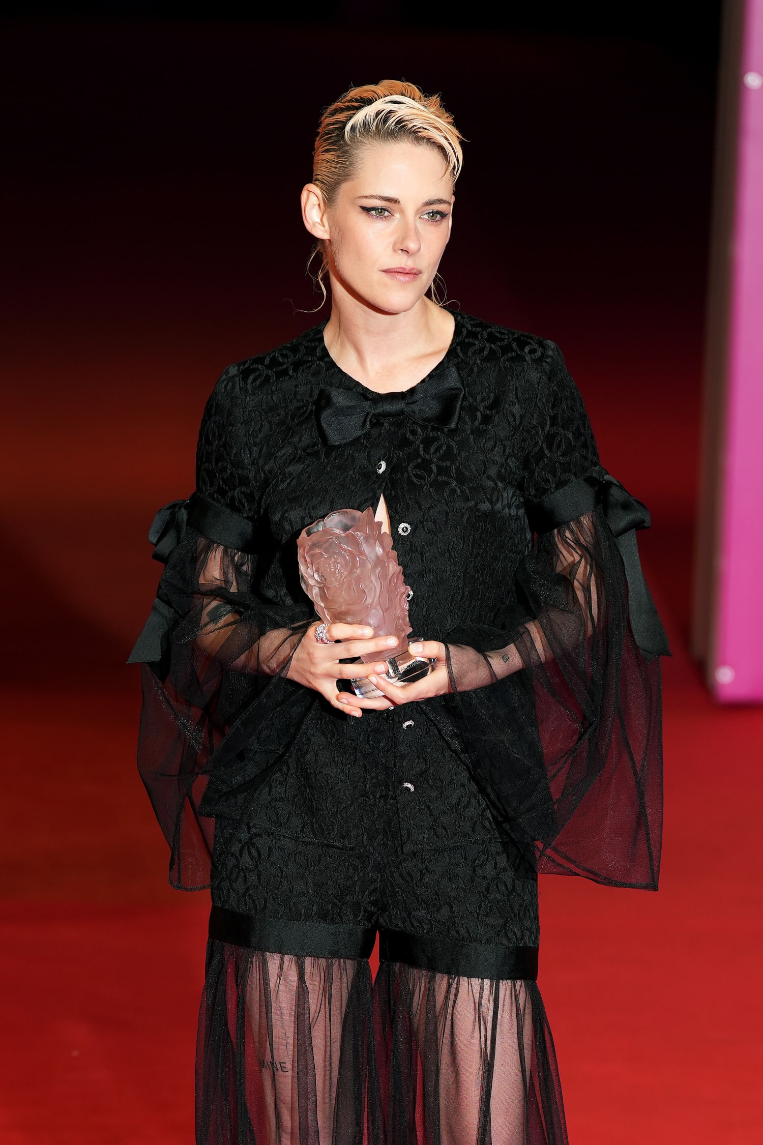 Kristen Stewart en Chanel au Festival de Deauville 2025.