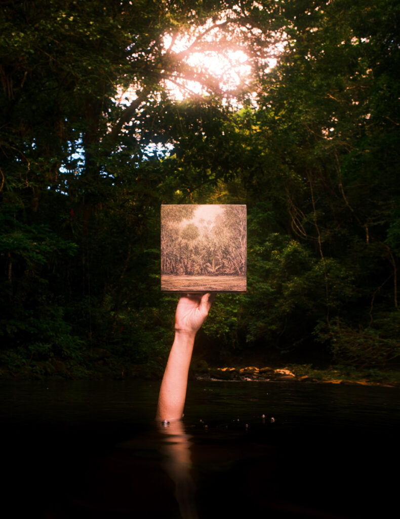 L'artiste Lucas Arruda photographié par Vidar Logi au Brésil pour Numéro art.