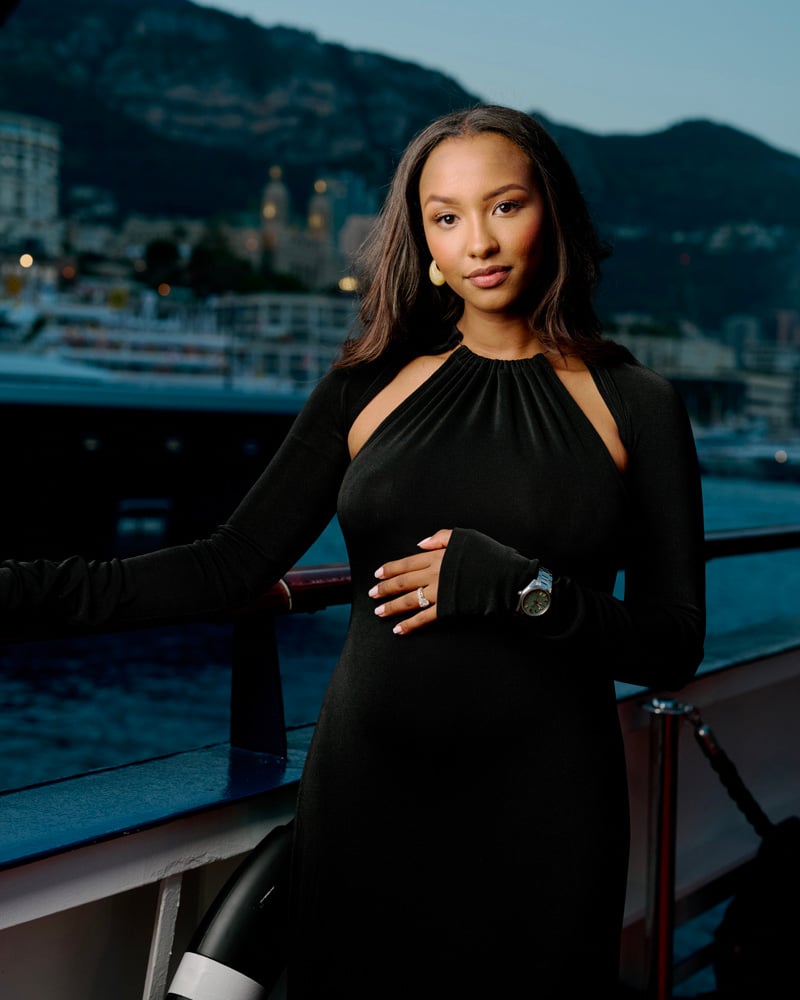 Naomi Schiff à la soirée Tag Heuer au grand prix de Monaco 2025.