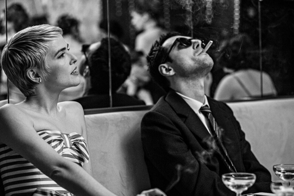 Zoey Deutch as Jean Seberg in the film Nouvelle Vague (2025) © Jean-Louis Fernandez.