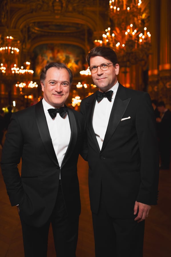 Renaud Capuçon, Alexander Neef au Concert des Ambassadeurs Rolex au Palais Garnier
