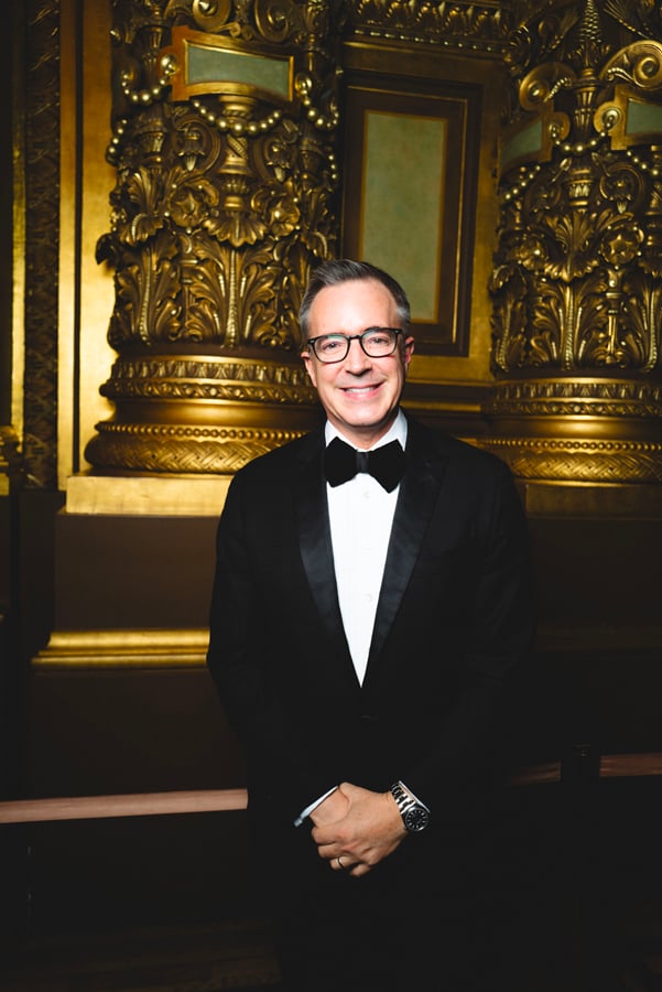 Bill Kramer au Concert des Ambassadeurs Rolex au Palais Garnier