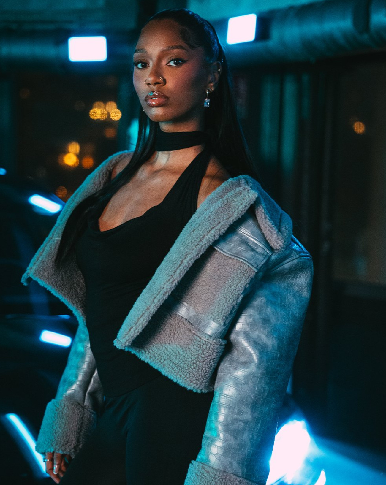 Ronisia, nouvelle jurée de l'émission Nouvelle École sur Netflix © Netflix.