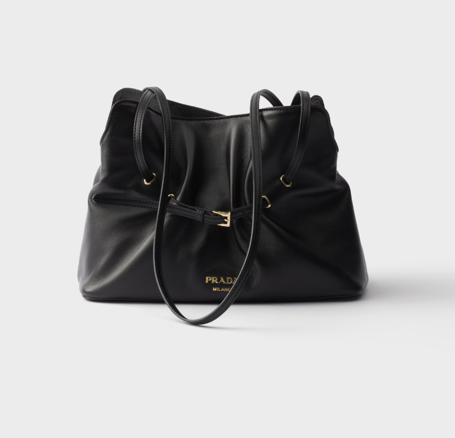 trend bag black leather bag prada fall 2025