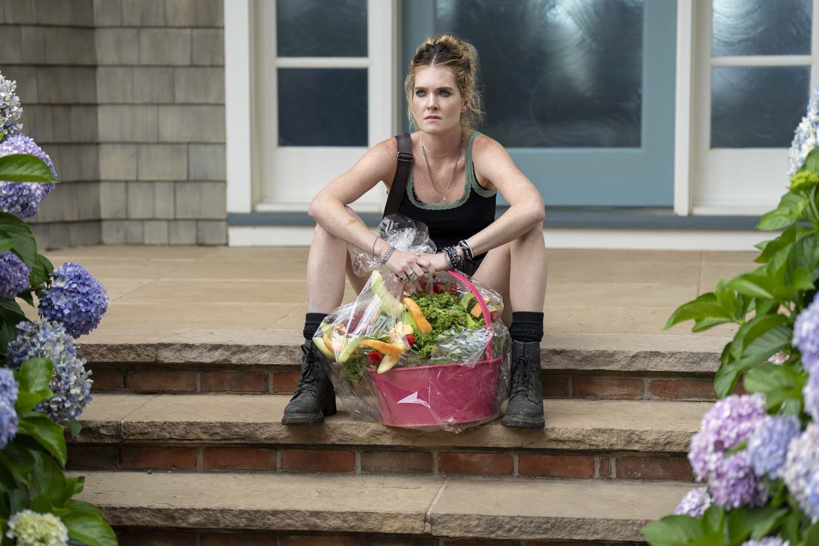 Meghann Fahy starring in the series Sirens (2025) © Macall Polay/Netflix.