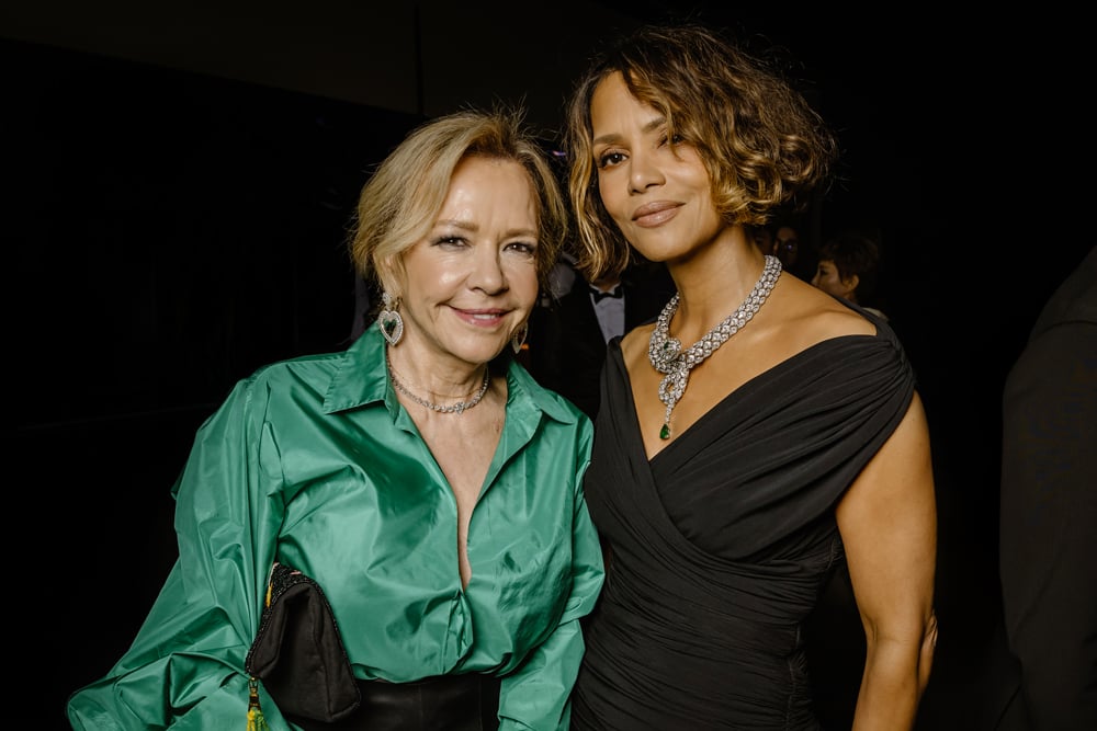 Caroline Scheufele et Halle Berry au Trophée Chopard lors du Festival de Cannes 2025.