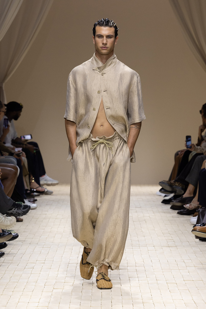 Emporio Armani Spring/Summer 2026 show.