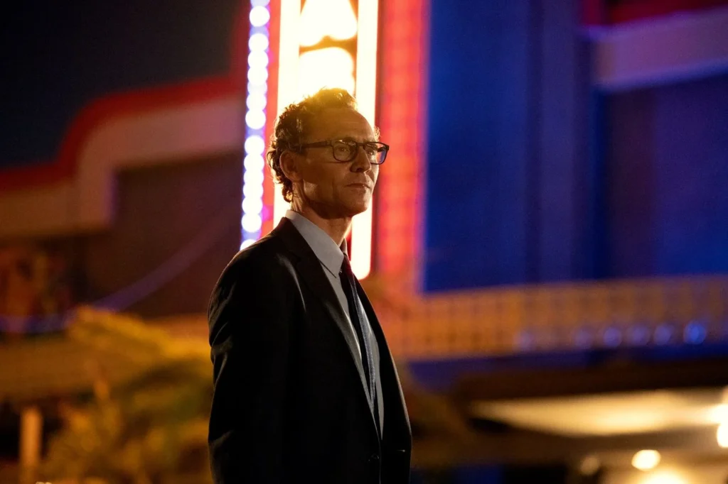 Tom Hiddleston starring in the film The Life Of Chuck (2025) © Neon.