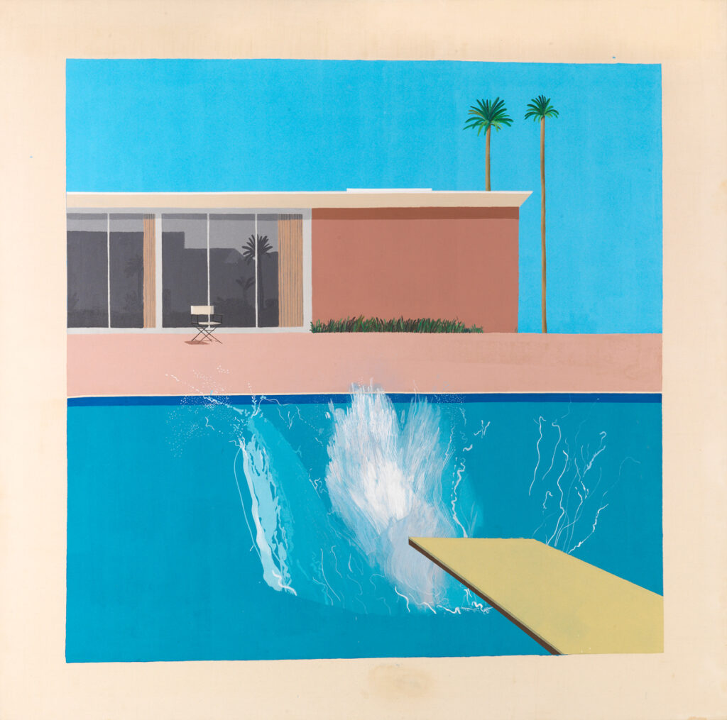 David Hockney, A Bigger Splash (1967).