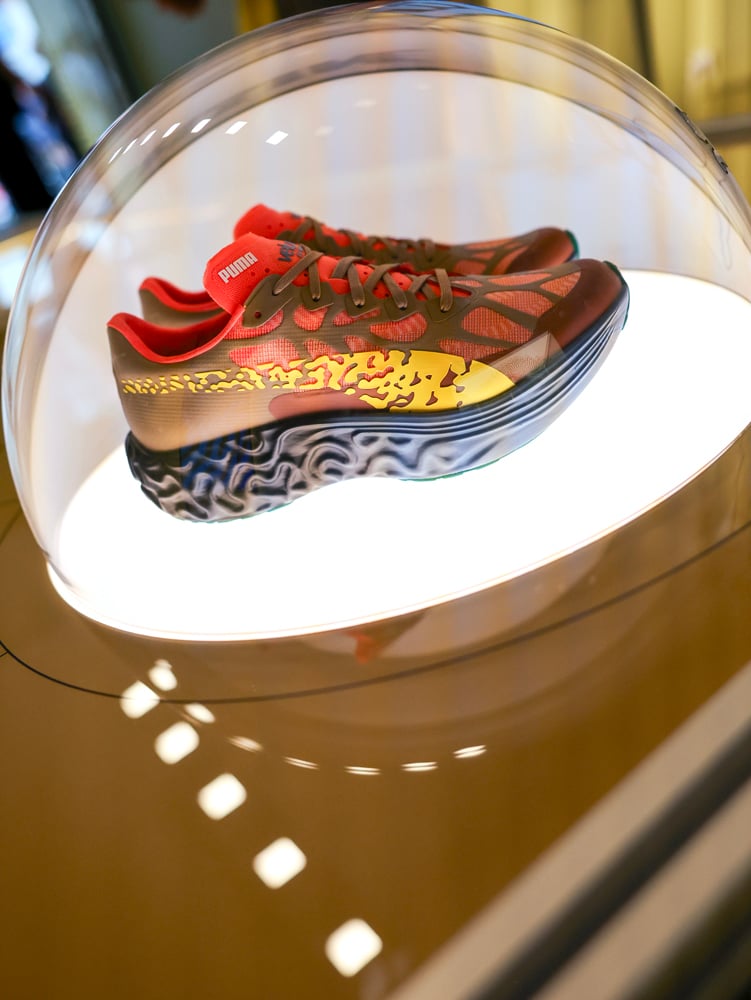 The Puma X Salehe Bembury pop-up store © Arnold Jerocki/Getty Images for Puma.