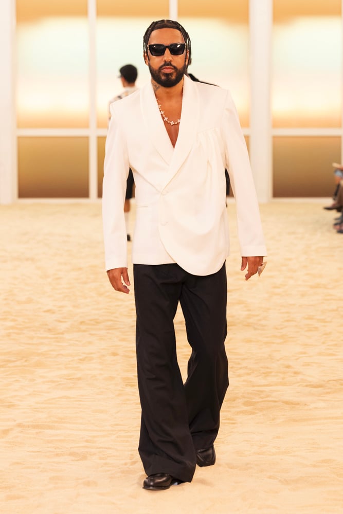French Montana at the 3.Paradis Spring/Summer 2026 show.