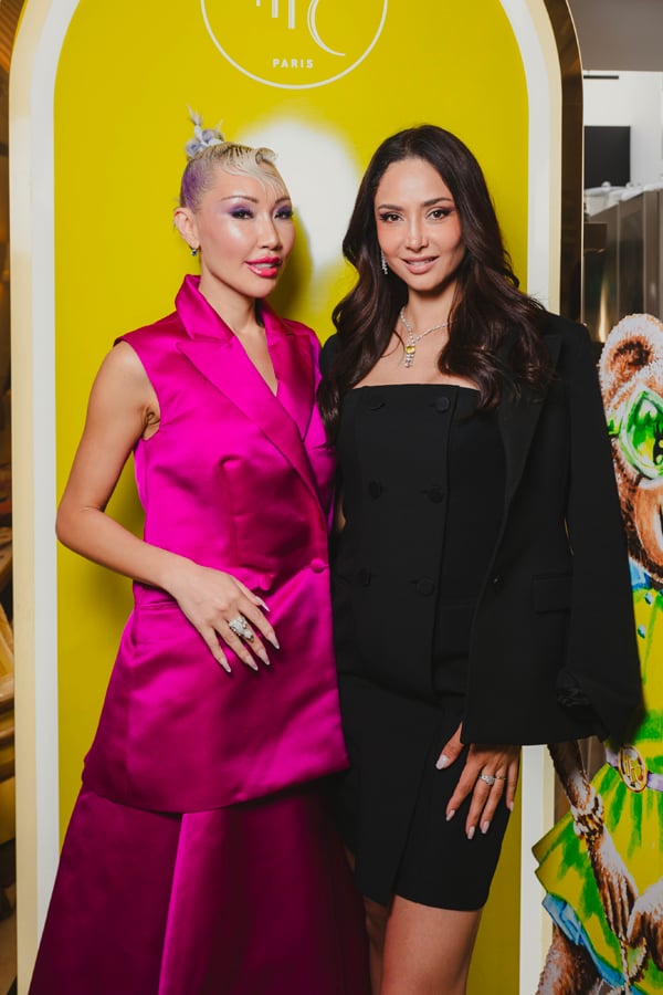 Aliia Roza, Patricia Gloria Contreras au déjeuner hfc paris au festival de cannes 2025