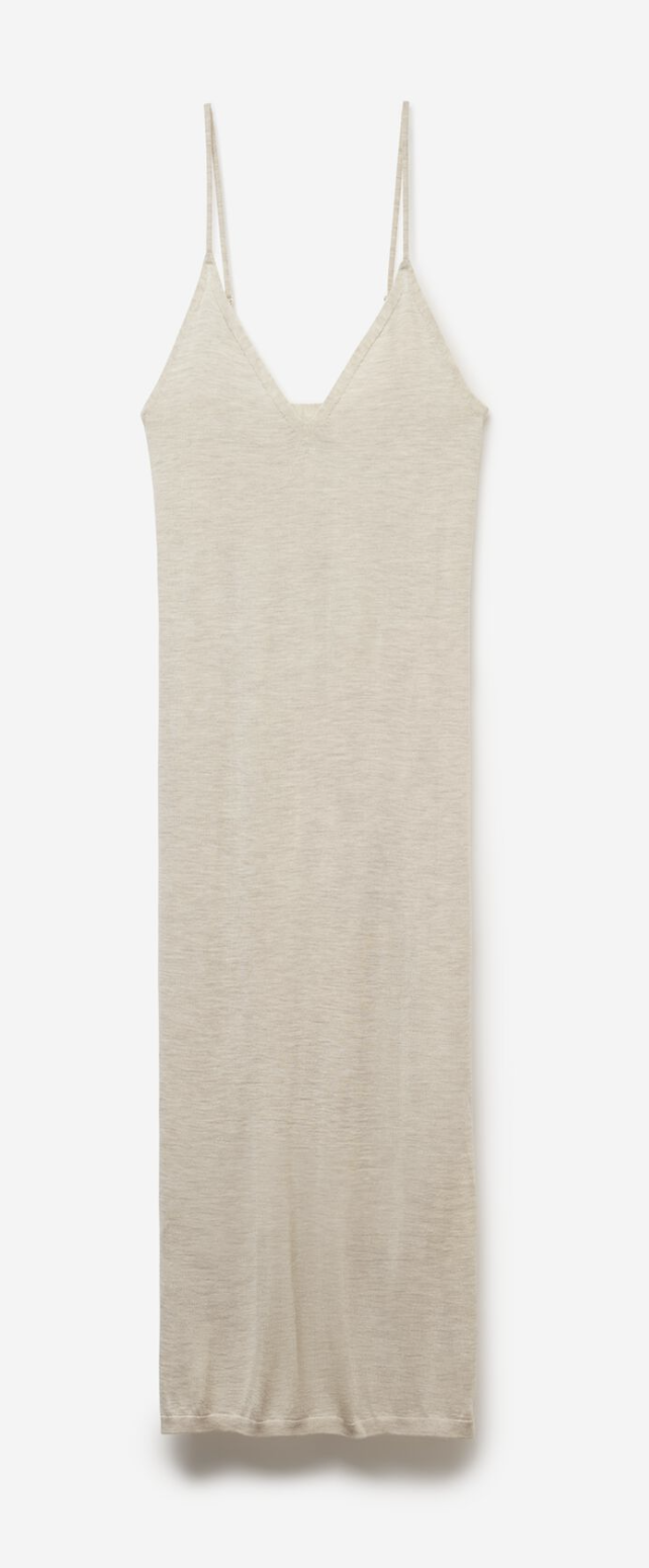 robe en cachemire beige falconeri festivals 2025