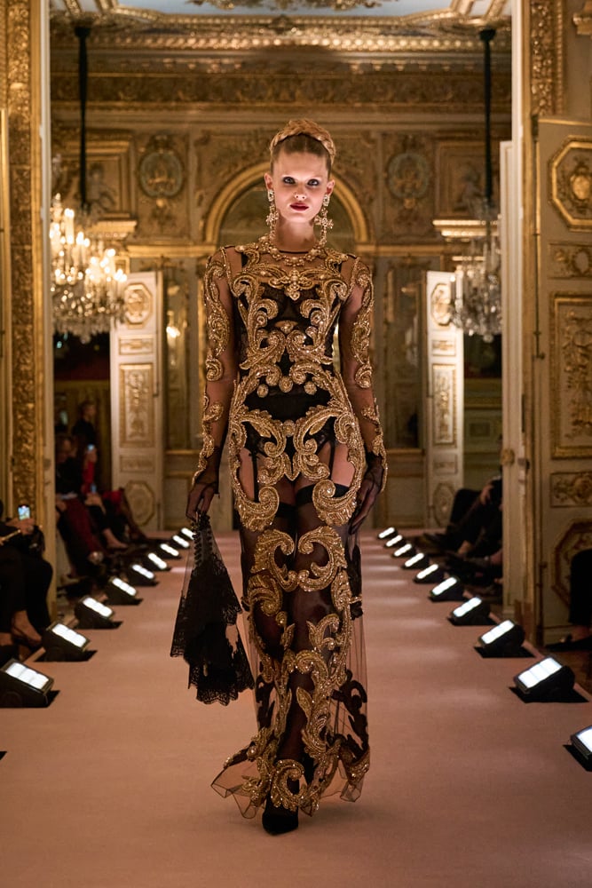 Le défilé Dolce & Gabbana haute couture printemps-été 2025 © Luca Stefanon.