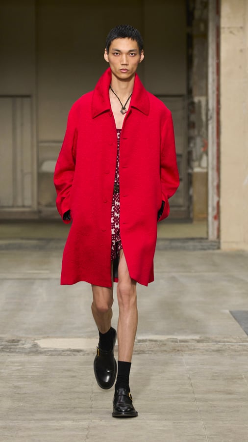Le défilé Dries Van Noten homme printemps-été 2026.