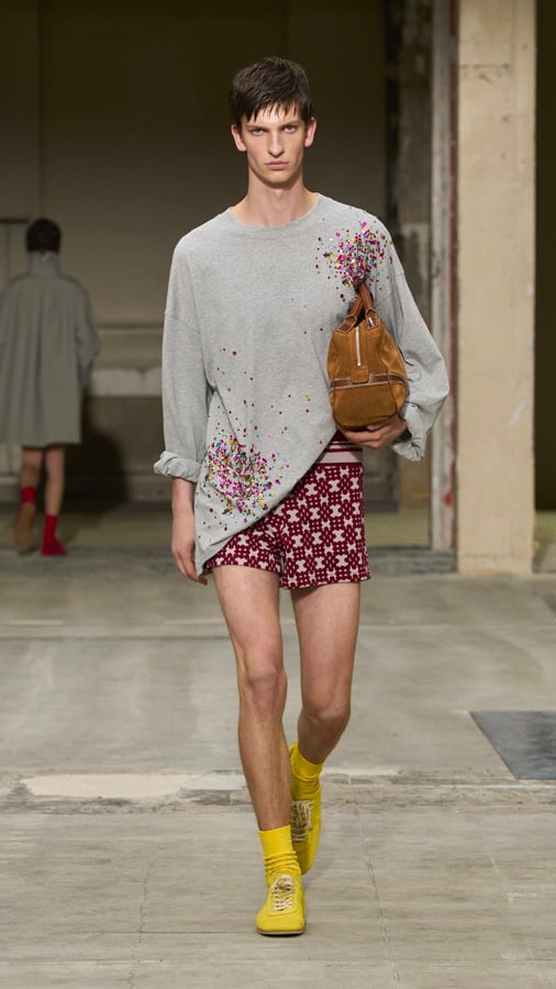 Le défilé Dries Van Noten homme printemps-été 2026.